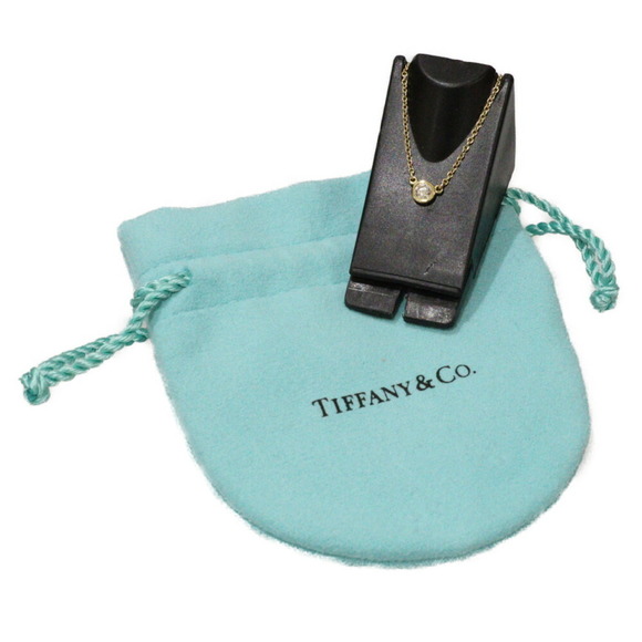 Tiffany Jewelry - Tiffany Visor Yard Necklace Yellow Gold Diamond